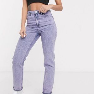 ASOS purple acid mom jeans